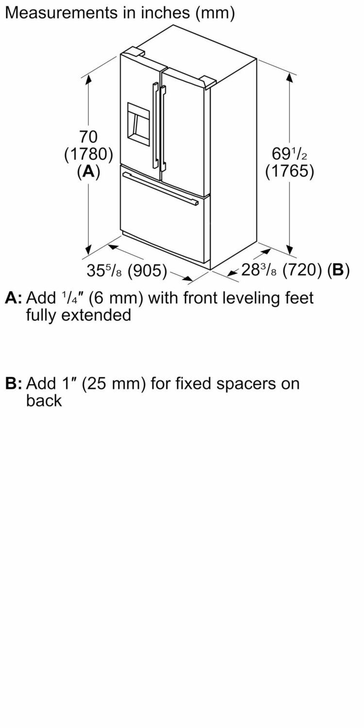 Bosch B36FD50SNS