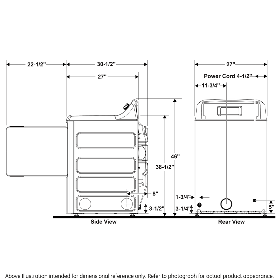 GE VTD52GASRWB