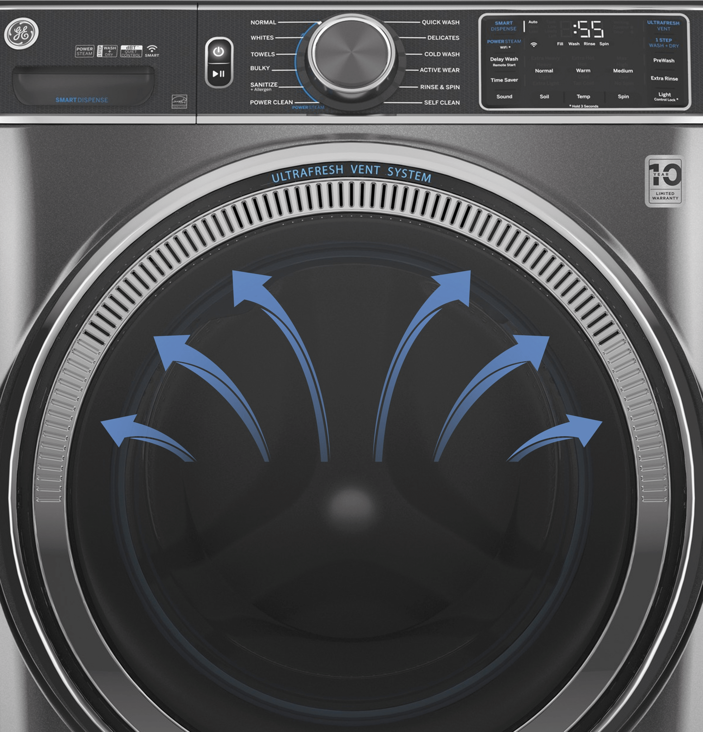 GE GFW550SSNWW