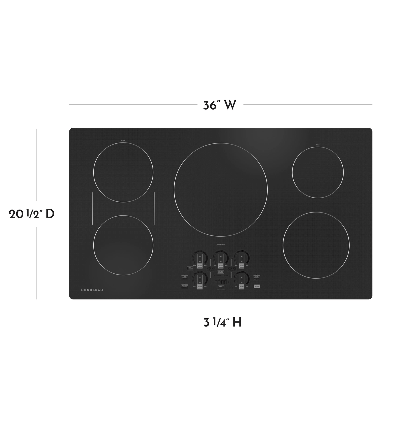 Monogram ZHU36RDTBB