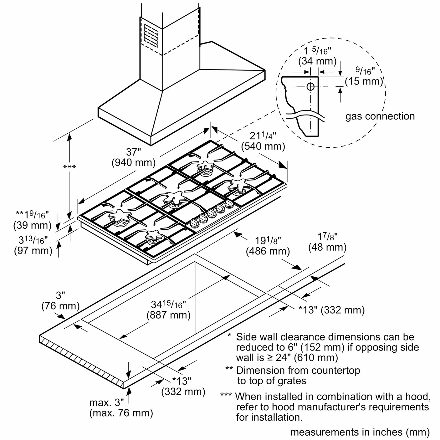 Thermador SGSXP365TS