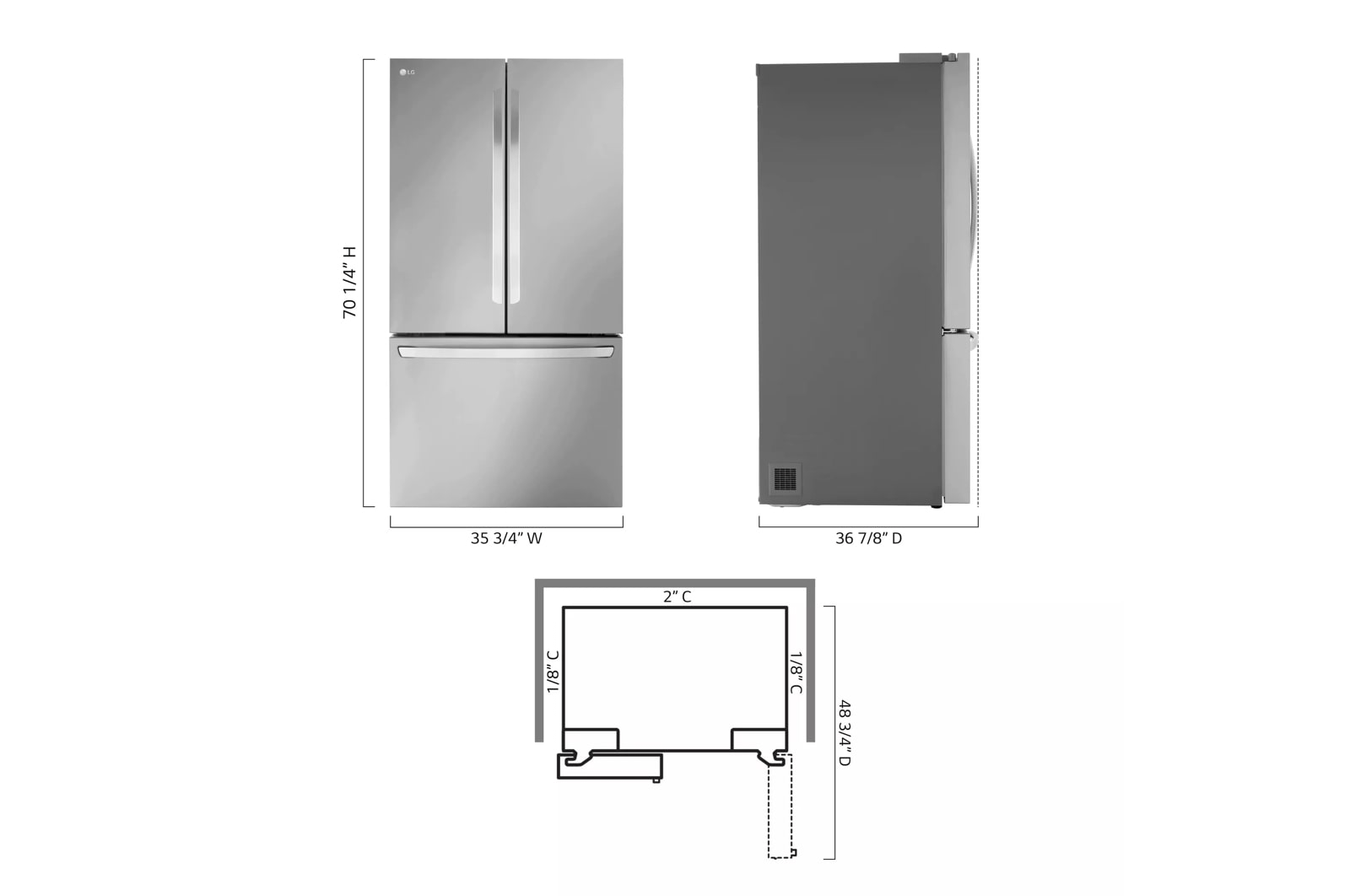 LG LRFLS3206S