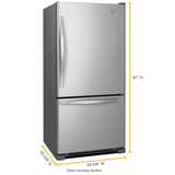 Whirlpool WRB329DMBM