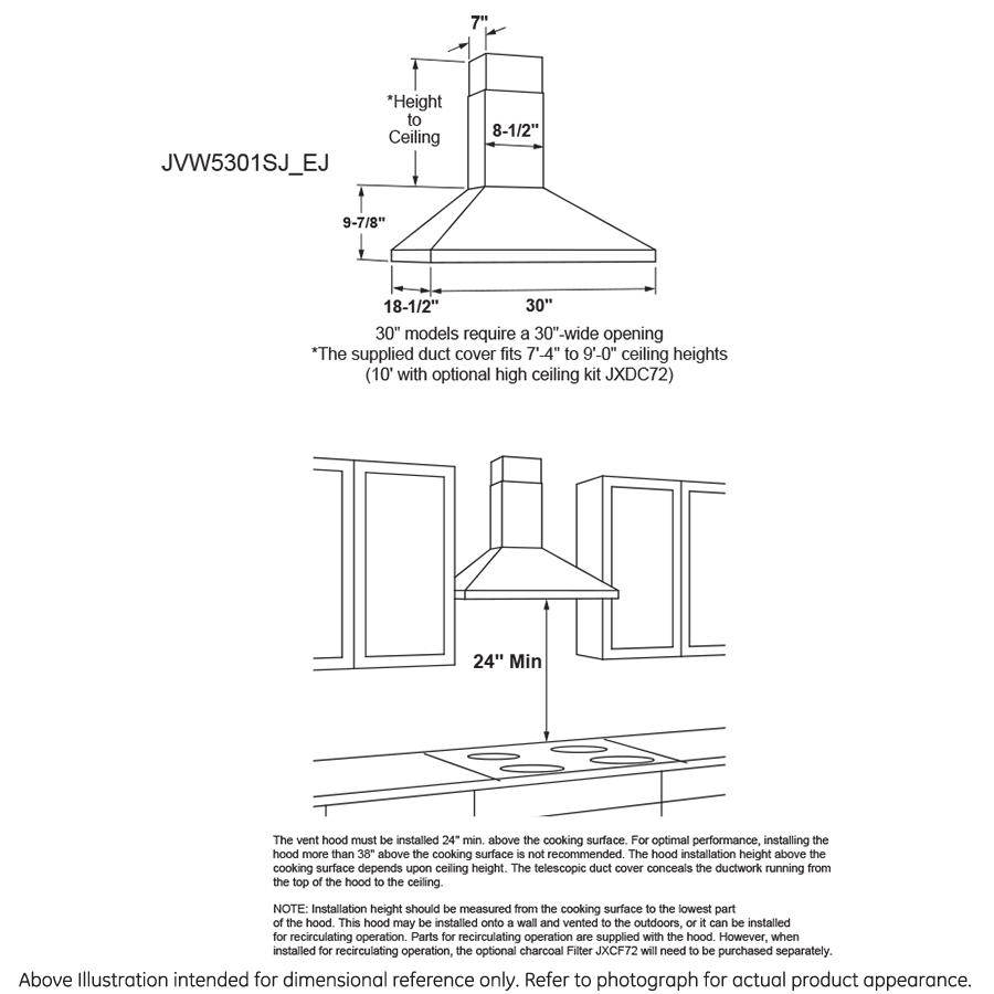 GE JVW5301SJSS