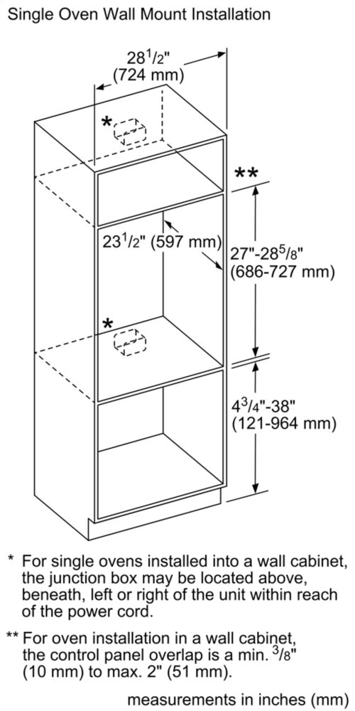 Thermador POD301W