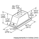 Bosch HUI56551UC