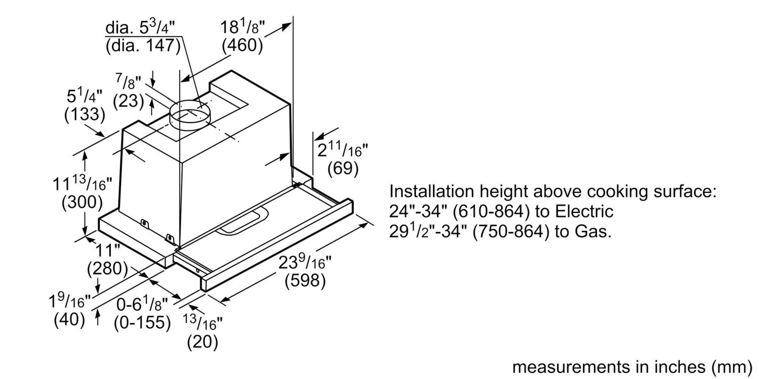 Bosch HUI54452UC
