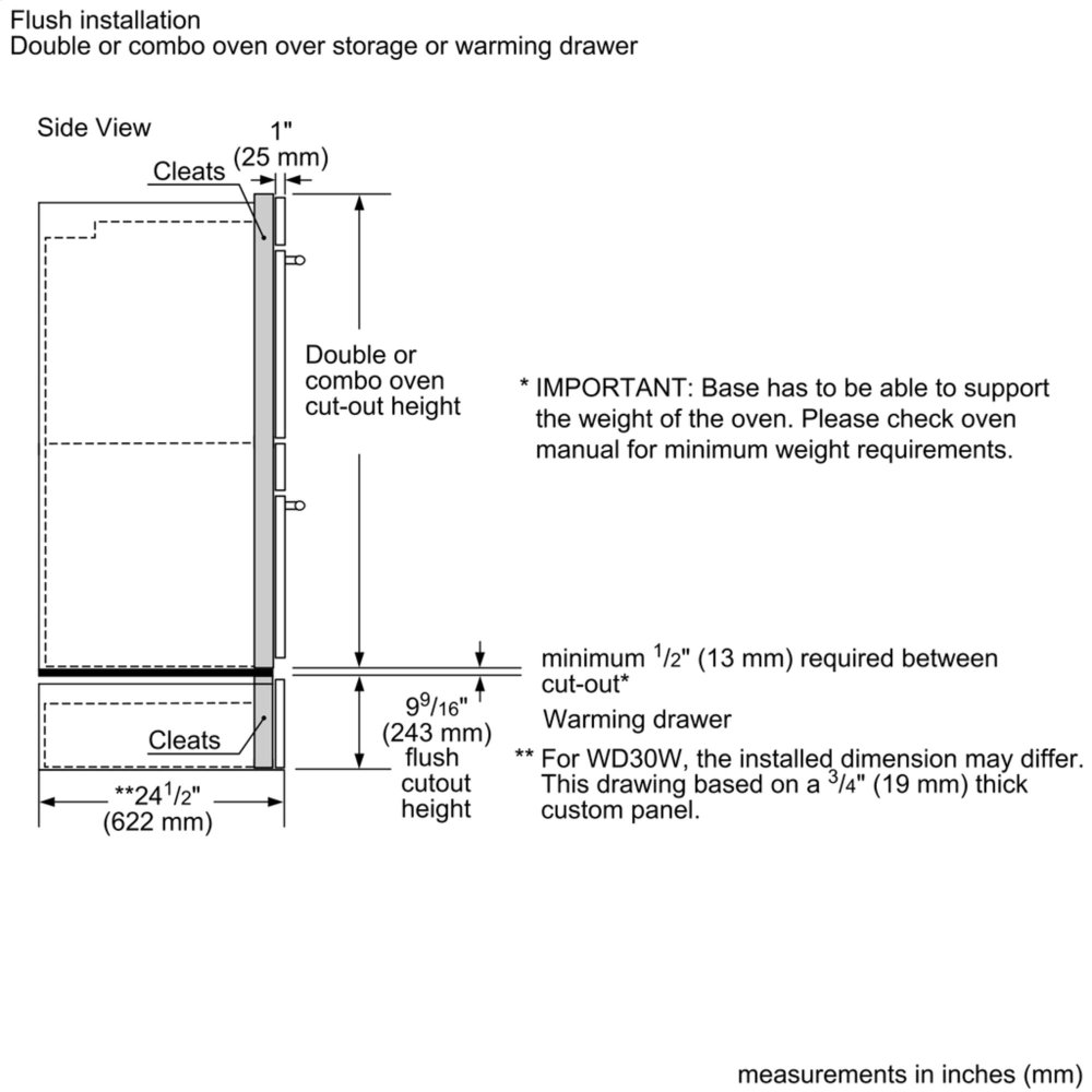 Thermador WD30W