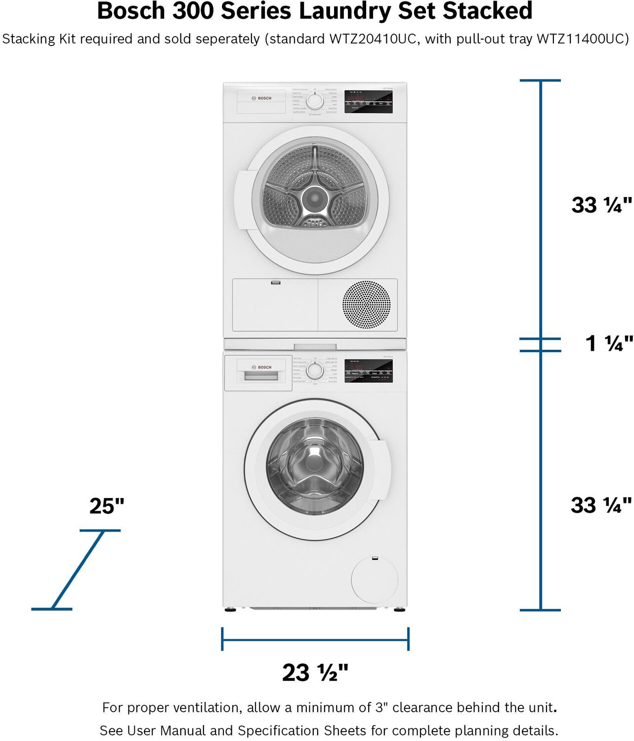 Bosch WTG86403UC