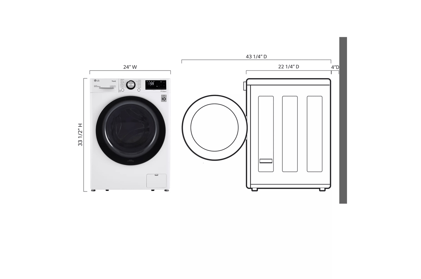 LG WM1455HWA