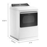 Whirlpool WED8127LW