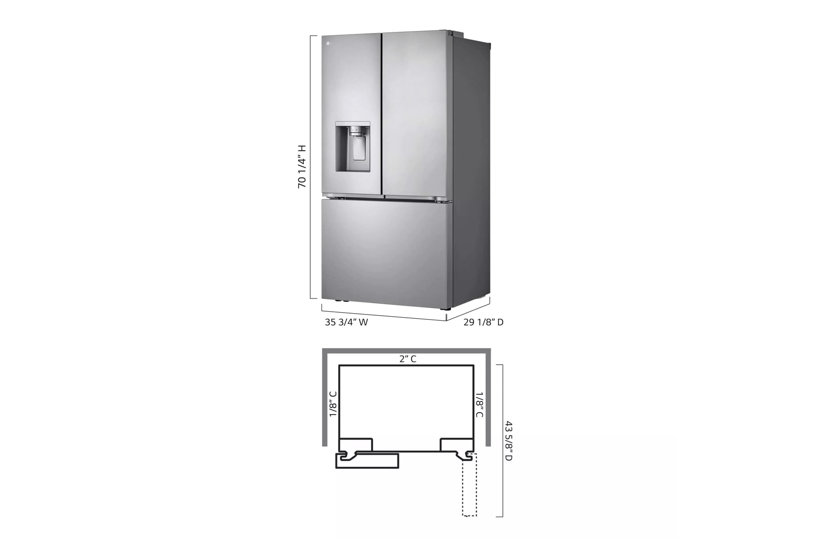 LG LRYXC2606S